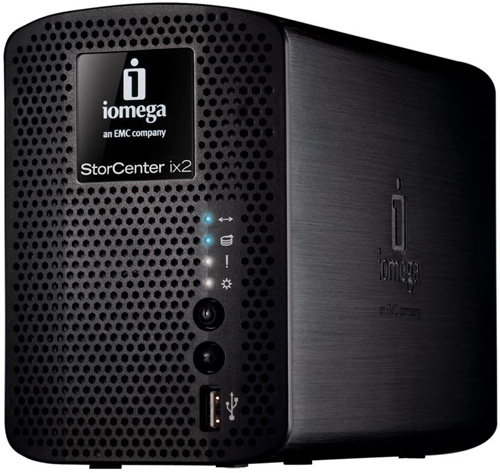 NAS Iomega 2 HD + Consegna e Configurazione a domicilio (3PC)